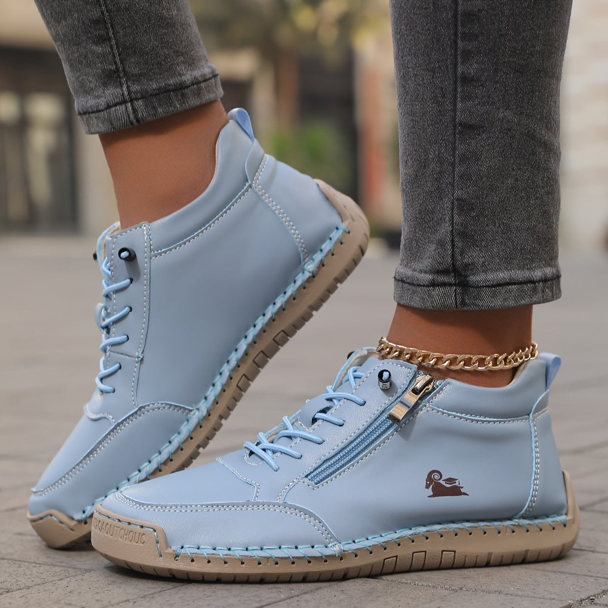 Nova - Orthopedic Sneakers with Zipper