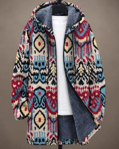 Amara Heritage Mosaic Hooded Jacket