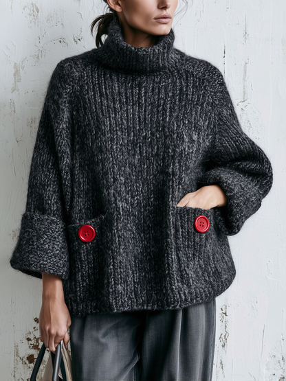Chunky Turtleneck Sweater