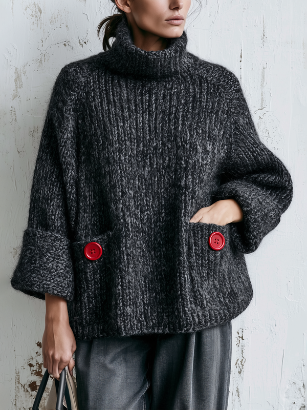 Chunky Turtleneck Sweater