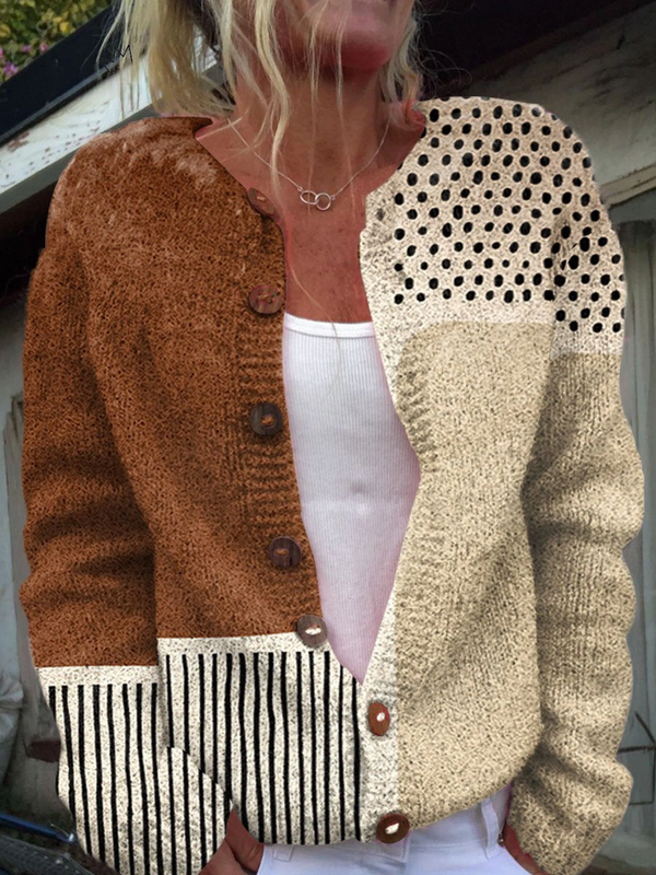 Eloise Vintage Knit Cardigan Sweater