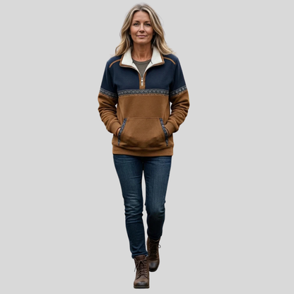 Morgan™ | Sherpa Collar Half-Zip Pullover