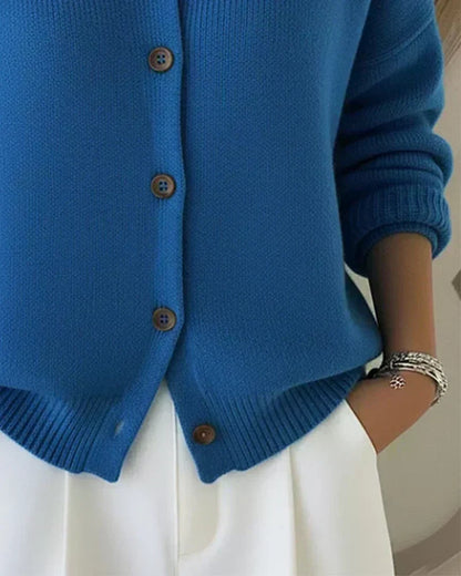 Vera Shirt Collar Cardigan
