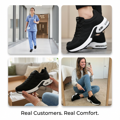 Blue & Pink Plantar Fasciitis Relief Shoes