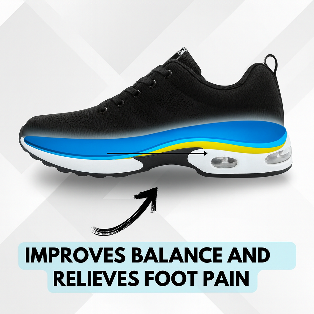 Blue & Pink Plantar Fasciitis Relief Shoes