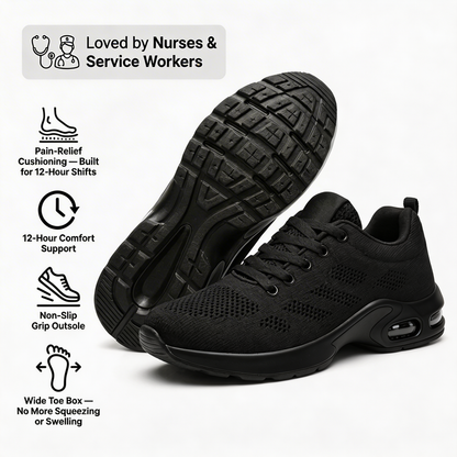 12-Hour Shift Shoes for Foot, Knee & Back Relief
