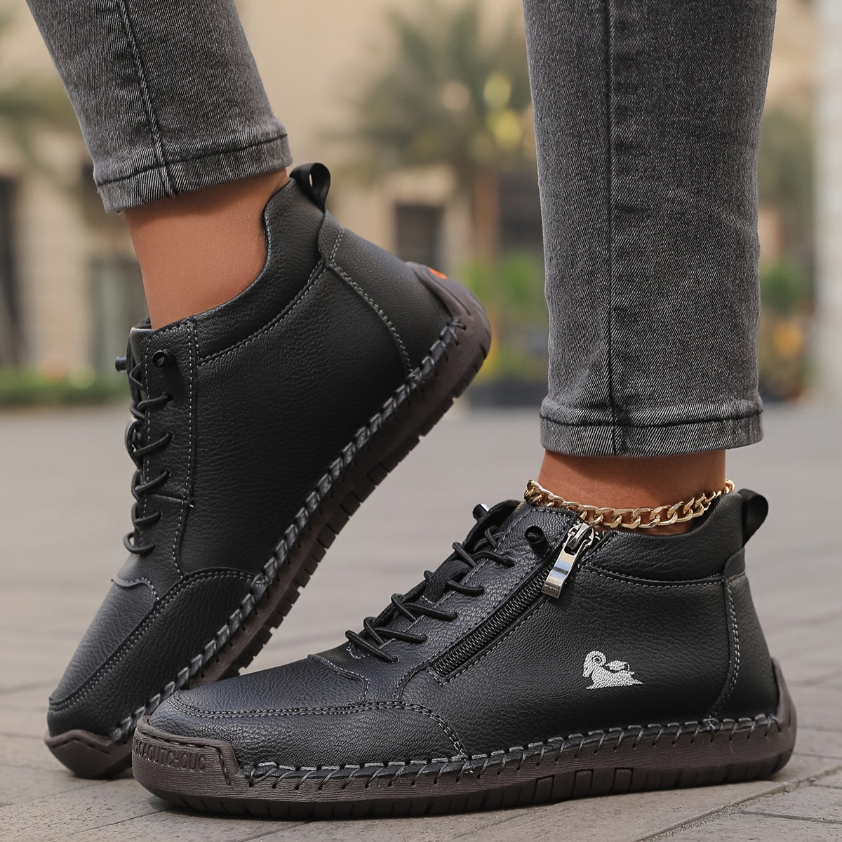 Nova - Orthopedic Sneakers with Zipper