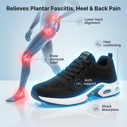 Blue & Pink Plantar Fasciitis Relief Shoes