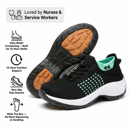 Air-Cushioned 12-Hour Shift Shoes