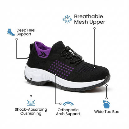 Air-Cushioned 12-Hour Shift Shoes
