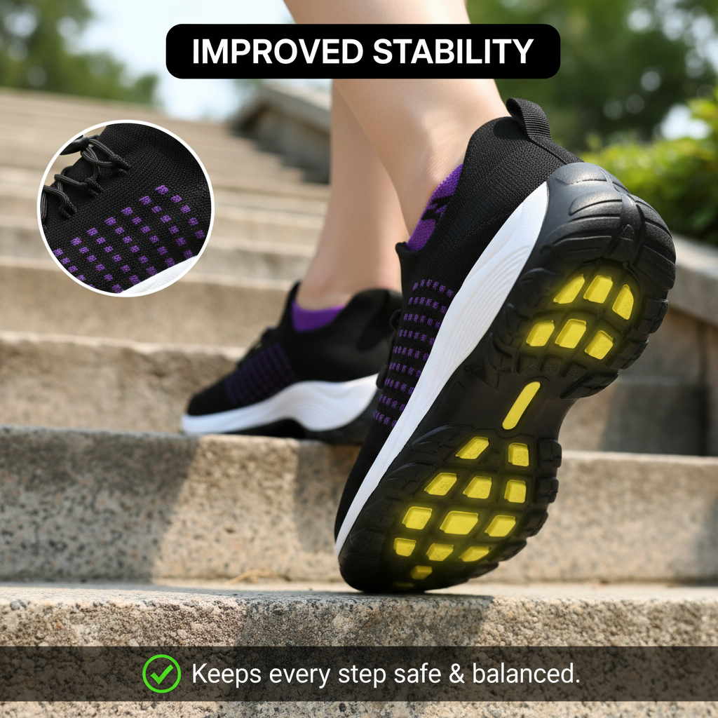 Air-Cushioned 12-Hour Shift Shoes