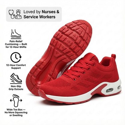 12-Hour Shift Shoes for Foot, Knee & Back Relief