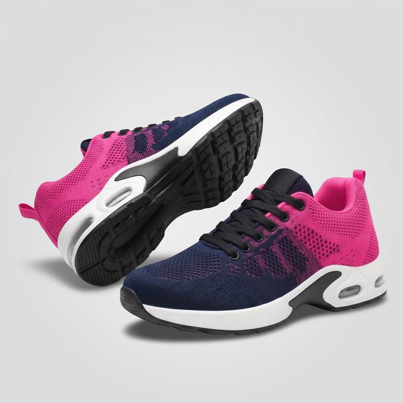Blue & Pink Plantar Fasciitis Relief Shoes