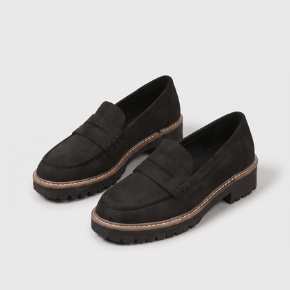 Orthopedic Loafers with Cushioned Footbed