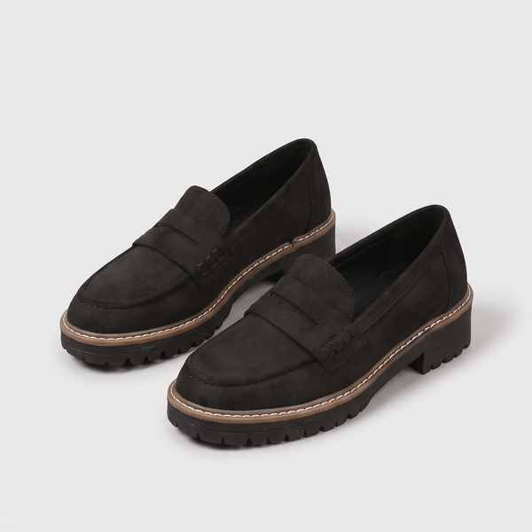 Orthopedic Loafers with Cushioned Footbed