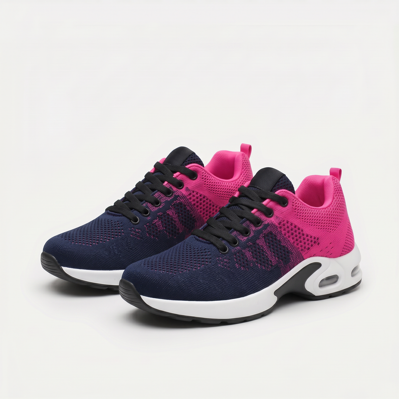 Blue & Pink Plantar Fasciitis Relief Shoes