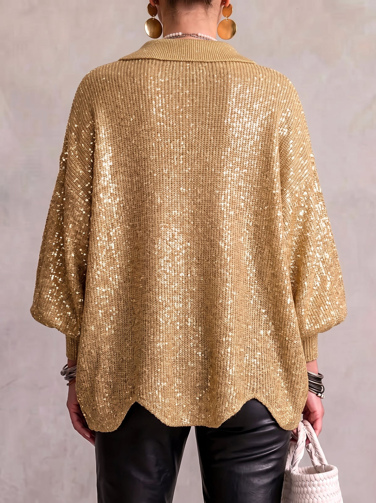 Karina cardigan detail